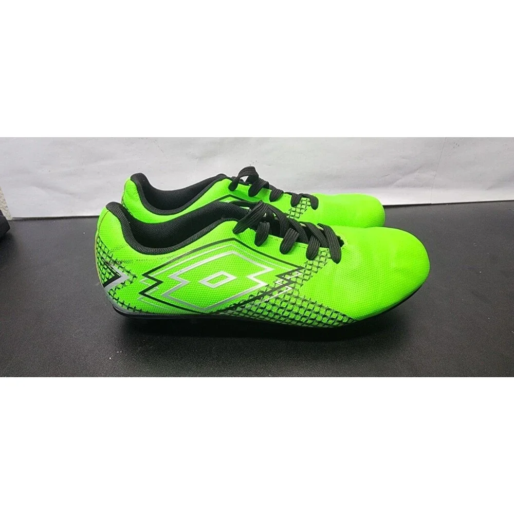 Lotto Forza Elite 3 JR Youth Soccer Cleats Size 6 Neon Lime Green Black